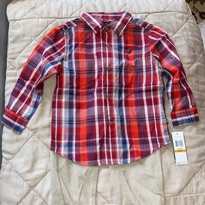 NWT Nautica 2 Piece Boys Pants and Shirt Set